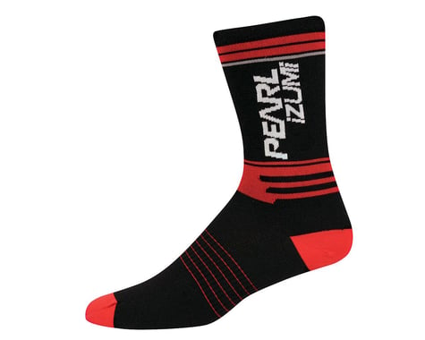 Pearl Izumi Elite LTD Tall Socks - Performance Exclusive (Black/Red)